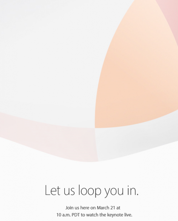 Apple Keynote Event March 2016