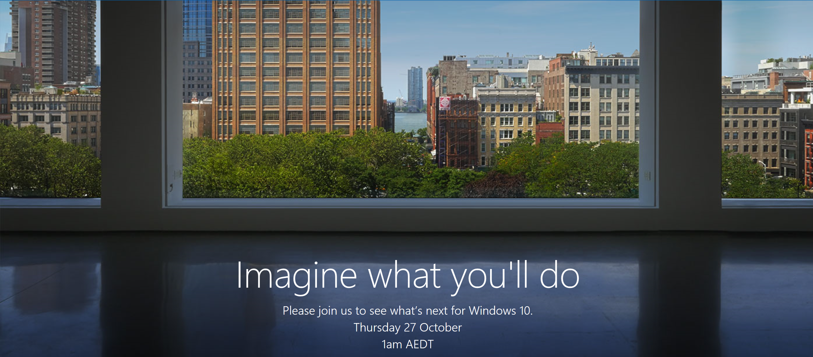 Microsoft Event October 2016